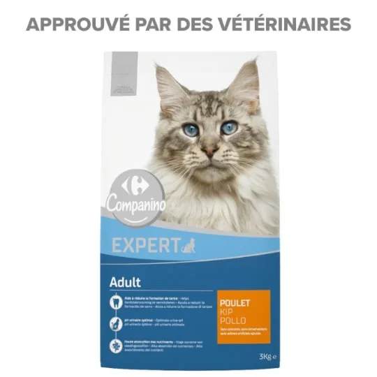 Croquettes pour chat Adulte au poulet