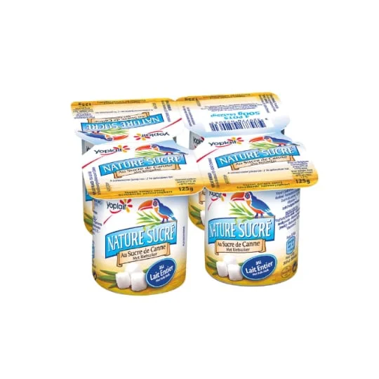 Yaourt nature sucré