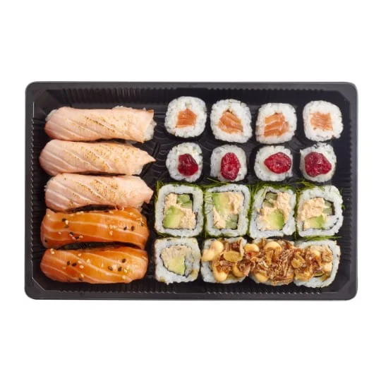 Plateau sushi festif