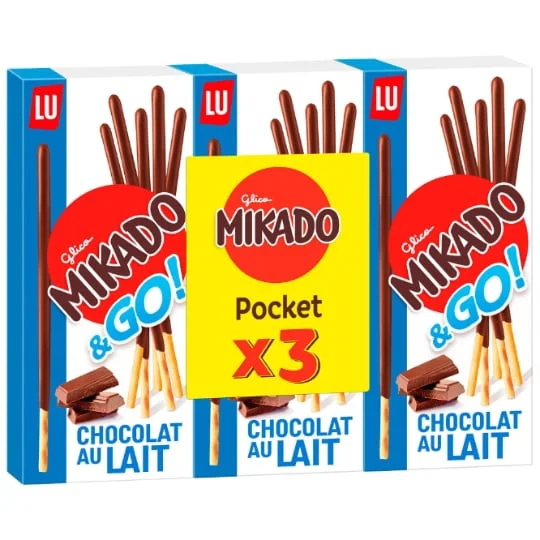 Biscuits nappés au chocolat au lait