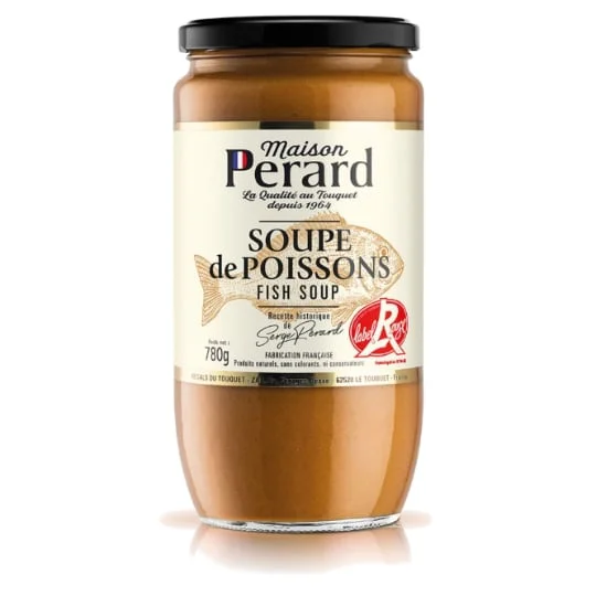 Soupe de poissons label rouge