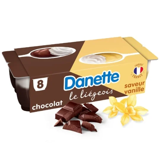 Liégeois vanille chocolat