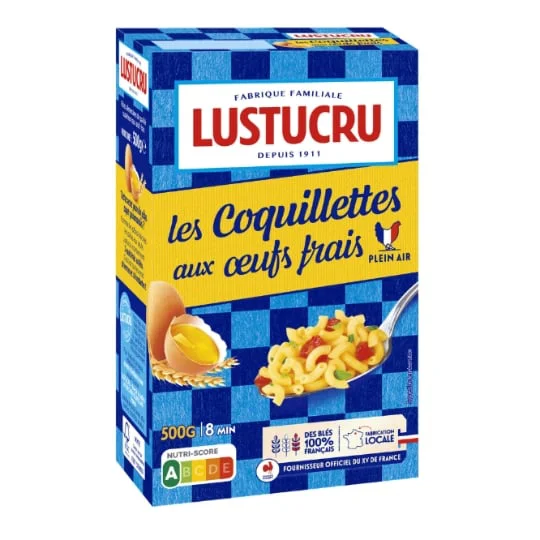 Pâtes coquillettes