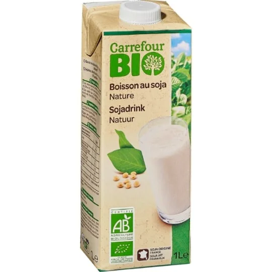 Boisson végétale au soja nature Bio