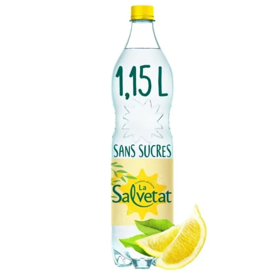 Eau gazeuse aromatisée citron