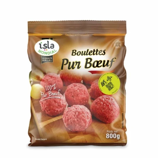 Boulettes pur boeuf Halal