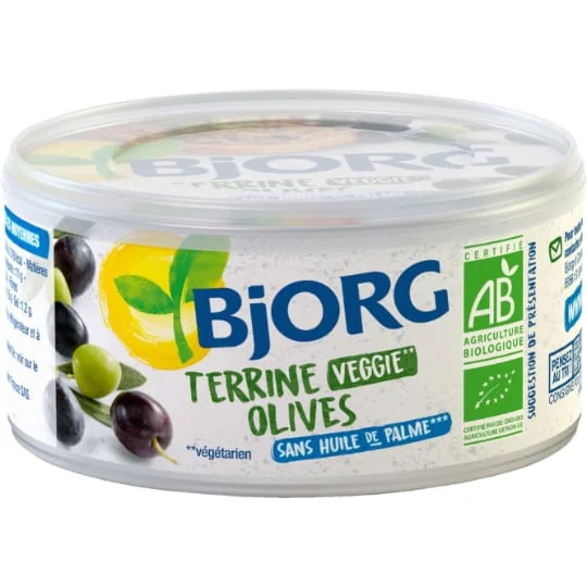 Terrine olives bio