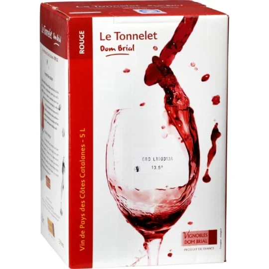 Vin rouge vin de pays Côtes Catalanes