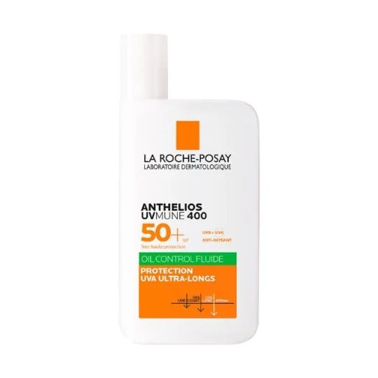 Protection Solaire Visage Spf50+ Oil Control Fluide Anthelios