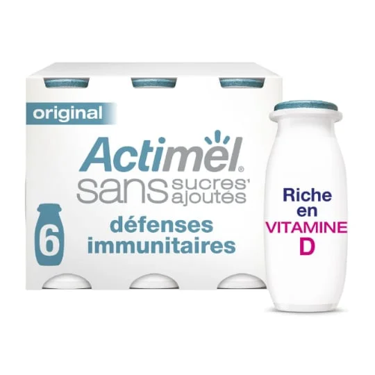 Yaourt à boire nature sans sucres ajoutés