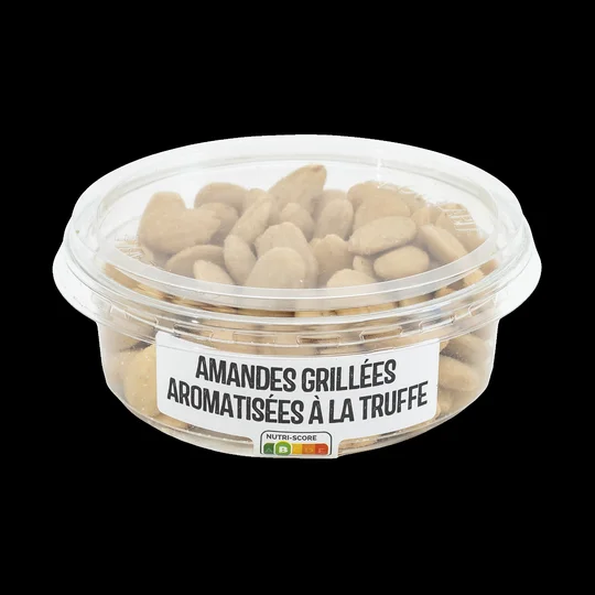 Amandes grillées aromatisées à la truffe