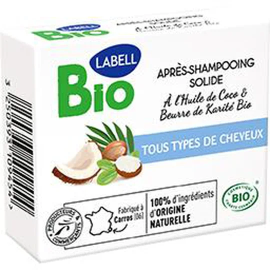 Après-shampooing solide tous types de cheveux BIO