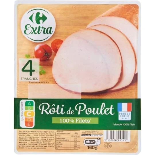 Rôti de poulet 100% filets