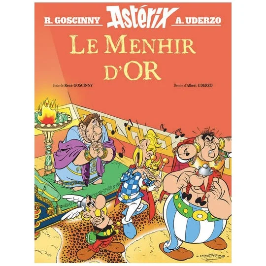BD Astérix - Le menhir d'or