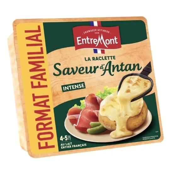Fromage en Tranches à Raclette Saveur d'Antan