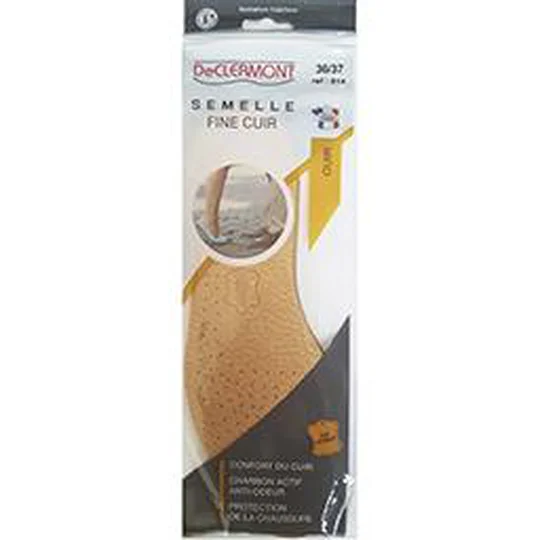 Semelles fine cuir 36/37