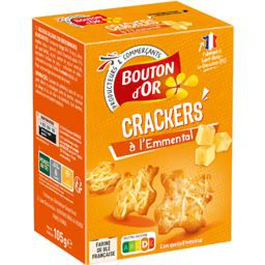 Crackers à l'emmental