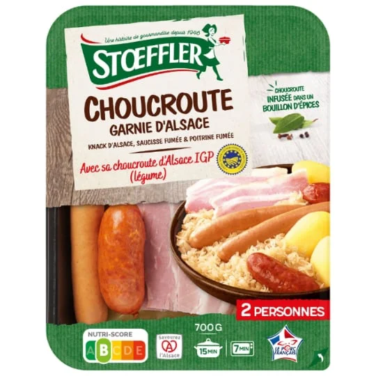 Choucroute garnie d'Alsace