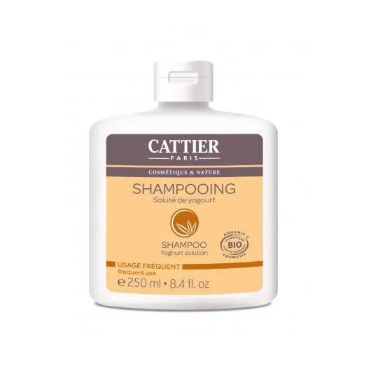 Shampooing usage fréquent, soluté de yoghourt, cosmétique bio