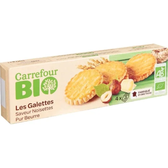 Galettes saveur noisettes