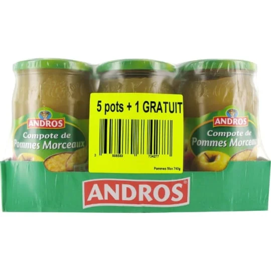 Compote pommes morceaux