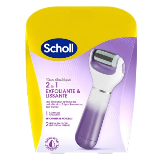 Râpe électrique exfoliante & lissante