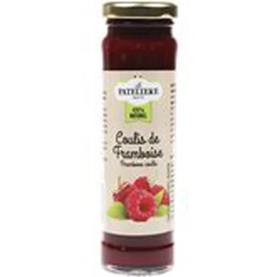 Coulis framboise 100% naturel