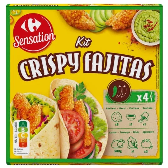 Fajitas KIT CROUSTI FAJI