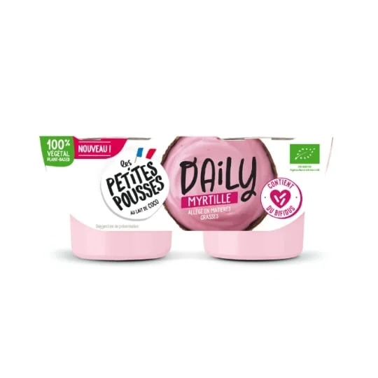 Yaourt Myrtille Bio Daily Coco
