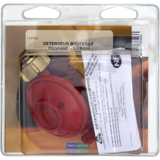 Détendeur bouteille propane 1,5kg/h