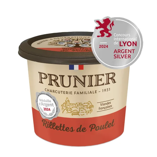 Rillettes de poulet rôti en marmite