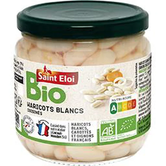 Haricots blancs cuisinés BIO
