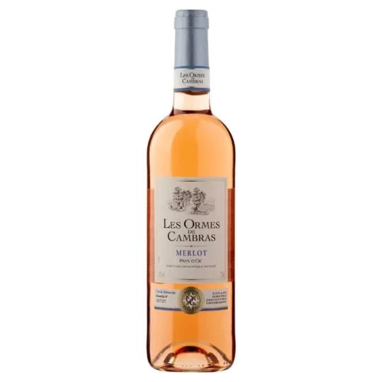Vin Pays d'oc rosé Merlot IGP