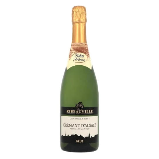 Vin pétillant Blanc AOP Crémant d'Alsace Constance Muller ""