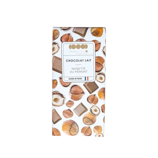 Chocolat au lait praliné noisette du Piémont