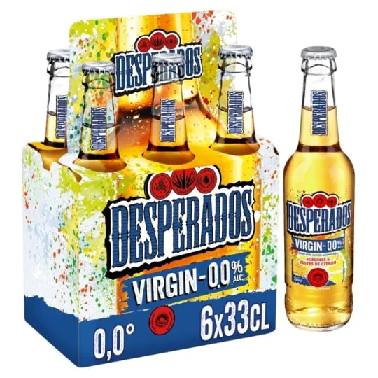 Bière blonde sans alcool virgin