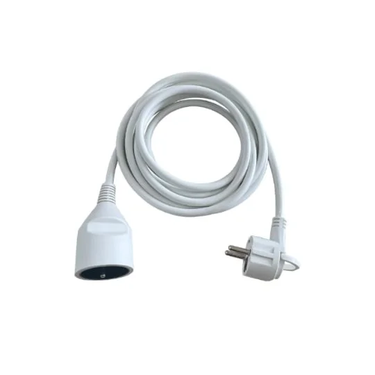Enrouleur Prolong 3M 3G1.5Mm- Crf Blanc