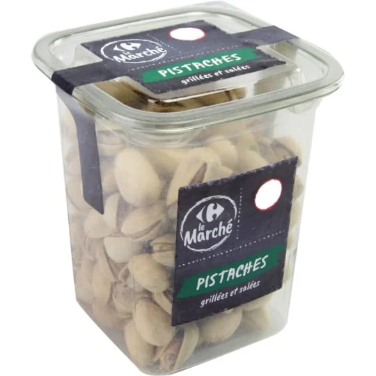 Pistaches grillées et salées