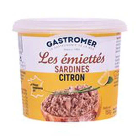 Emiettés de sardines Citron