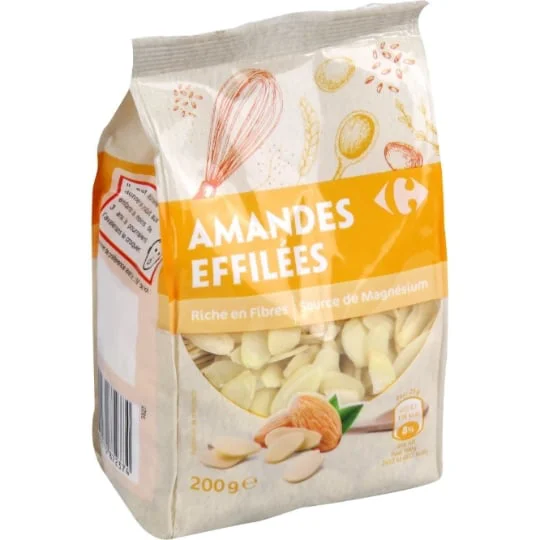 Amandes effilées
