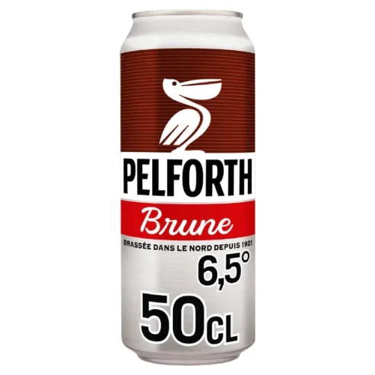 Bière brune douce et puissante 6.5°