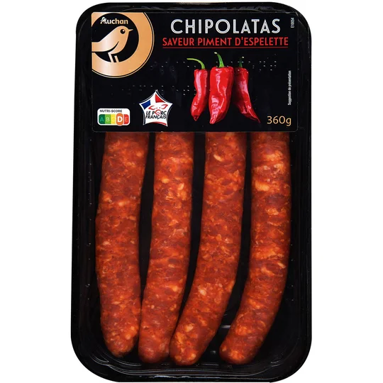 Chipolatas au piment d'Espelette
