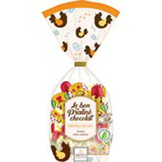 Sachet poulettes Abtey Chocolat praliné