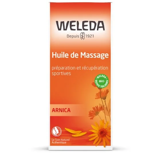 Huile de massage à l'arnica