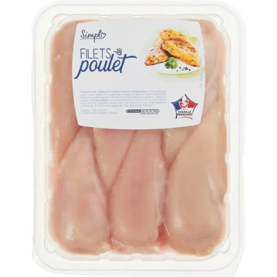 Filets de poulet