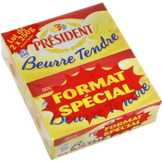 Beurre tendre doux