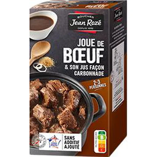 Joue de boeuf & son jus façon carbonnade