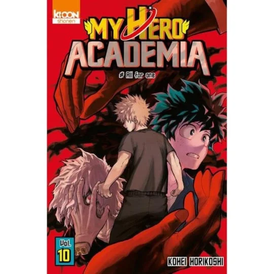 Manga My Hero Academia Tome 10 - All for one