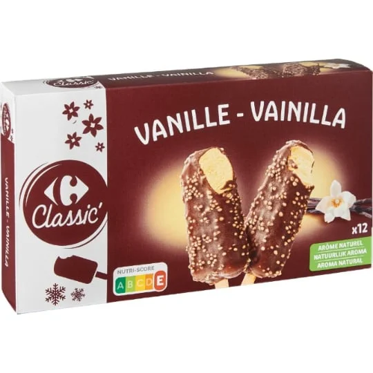 Glaces vanille