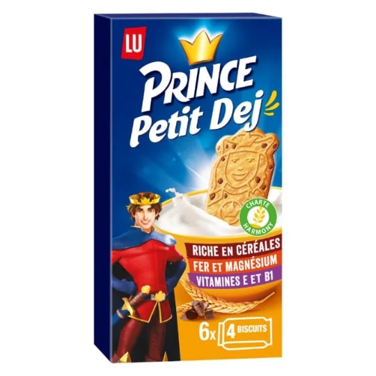 Biscuits petit déjeuner aux céréales aux pépites de chocolat
